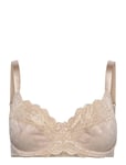 Philippa Non Padded Unlined Bra Lingerie Bras & Tops Full Cup Bras Beige Dorina