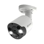 Swann IP PIR Bullet Flood 4K Camera with Audio Ultra High Definition Footage