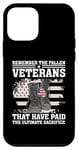 Coque pour iPhone 12 mini Remember The Fallen Veterans American USA Flag Patriotic