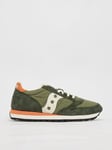 Saucony - Chaussure Homme en Daim et Tissu Vert Vintage Jazz Original S70755-3