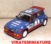 RENAULT MAXI 5 TURBO WINNER TOUR DE CORSE 1985 JEAN RAGNOTTI TRANSKIT AU 1/43