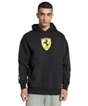 PUMA Hoodie à Gros Logo Race Scuderia Ferrari Homme L Black