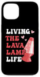 Coque pour iPhone 13 Lampe à lave Life Collector années 70 hippie vintage