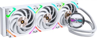 Kit Watercooling Aio Valkyrie Dragonfang Rgb - 360mm (blanc)