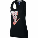 Tank top kvinder Nike Just Do It Sort XS