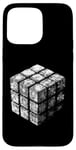 Coque pour iPhone 15 Pro Max Magic Cube 3D Wireframe – Vintage Magic Cube Lover