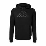 Zaiver hoodie för Herr - Svart, ljussvart - Långa ärmar - SPORT kappa