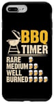 Coque pour iPhone 7 Plus/8 Plus BBQ Timer Rare Medium Well Burned Grilling