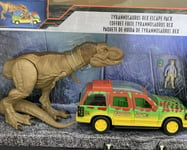 Jurassic World Park Legacy Collection Tyrannosaurus Rex Escape Dinosaur Set READ