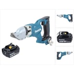 Djs 200 F1 Cisaille à tôle sans fil 18 v 2,0 mm Brushless + 1x batterie 3,0 Ah - sans chargeur - Makita