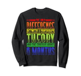 The Only Difference Between A Conspiracy Theory ||---- Sweatshirt