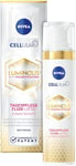 NIVEA Cellular LUMINOUS630® Soin de jour anti-taches de pigment (40 ml), soin du visage matifiant avec SPF 50 et vitamine E, fluide avec triple protection pour un teint uniforme