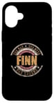 iPhone 16 Plus Mens Finn The Man The Myth The Legend First Name Finn Case