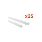 Tube Néon led T8 150cm 16W Haut Rendement Garantie 5 ans (Pack de 25) - Blanc Chaud 2300K - 3500K Silamp