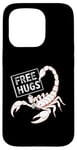 Coque pour iPhone 15 Pro Vintage Scorpion Free Hugs Funny Daddy Hugs Design Hugs Meme