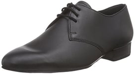 Diamant Homme Chaussures de Danse de Salon, Noir, 39 1/3 EU