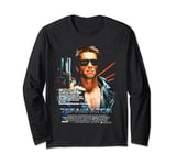 The Terminator Poster Movie Retro Sci-Fi Time Traveler Gamer Long Sleeve T-Shirt