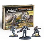 Modiphius | Fallout: Wasteland Warfare - Brotherhood of Steel: Elder Maxon & Capt Kells | Board Game | Ages 14+ | 1 to 8 Players | 30 to 240 Minutes Playing Time