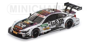 1:43 Minichamps Bmw M4 F82 Ice Watch Team Mtek Tom Blomqvist Dtm 2016 410162431