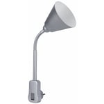Paulmann - Yunus lumière de la bougie avec bras flexible E14 Gris interrupteur à bascule sur la lampe 954,29