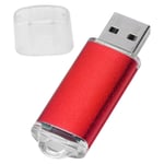 USB-muistitikku läpinäkyvä kansi Punainen Kannettava Memory Stick PC Tablet 16GB