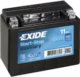 Exide Start-stop Auxiliary EK111 11 Ah - Bilbatteri / Startbatteri - Volvo V60, Xc60, V90, Xc40 - Mercedes E-klass, W205, Vito, W447