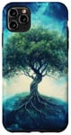 iPhone 11 Pro Max Fantasy Yggdrasil Tree Life Nature Tree life Zen Case