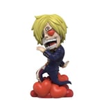 One Piece Mighty Jaxx : Sanji Édition Wanted | Figurine de Collection XXRAY de 6 po (15 cm)