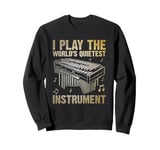 Marimba Player Musical Instrument Funny Vibraphone Sweatshirt