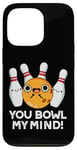 Coque pour iPhone 13 Pro You Bowl My Mind Jeu de mots de bowling amusant