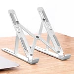 Aluminium TABLET & LAPTOP STAND Folding X-Frame Notebook Smartphone Riser Holder