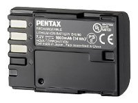 Pentax D Li90 - Kamerabatteri - Li-Ion - For Pentax 645D, D-Bg4, K-01, K-1, K-1 Ii, K-3, K-3 Ii, K-5, K-5 Ii, K-5 Iis, K-7, K-Bc90e