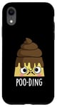 Coque pour iPhone XR Jeu de mots amusant Poo-ding