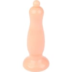 Buttplug diameter 1,57 tum mjuk sugkopp anal plugg anal pärlor butt plug G spot gay prostata sexleksaker - Flesh Type