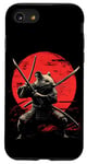 iPhone SE (2020) / 7 / 8 Samurai Mouse Japanese Warrior with Katana Sword Case