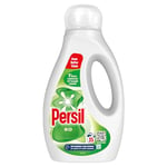 Persil Bio Laundry Washing Liquid Detergent 1st time removal of tough stains outstanding stain removal in quick & cold washes 35 washes (945 ml)