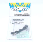 MST-210590BK Alu Steering Joint Plate Black