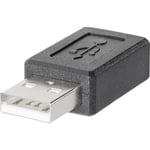 Adaptateur/prolongateur usb 2.0 type a mâle- Mini b usb femelle Tru Components 1582502 1 pc(s) S653751