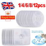 2/6/12x Pet Cat Water Fountain Filters For Flower Fountains Replacement Filter