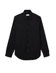 Lacoste Men's Ch8522 Dress Shirt, Black, M