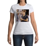 T-Shirt Femme Col Rond Trophee Grand Chelem Roger Federer Tennis Superstar Sport