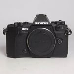 Olympus Used OM-D E-M5 Mark II Mirrorless Camera Body Black