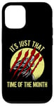 iPhone 12/12 Pro Scary Time of the Month Full Moon Howling Wolf Werewolf Case