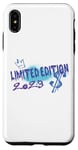 Coque pour iPhone XS Max Édition limitée 2023 Anniversaire 2023 Born 2023 Vintage