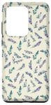 Galaxy S20 Ultra Lavender And Green Leaves Tattoos Danish Pastel Case