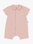 Petit Bateau Baby Peter Pan Jersey Playsuit, Saline