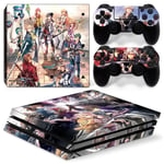 Kit De Autocollants Skin Decal Pour Console De Jeu Professionnelle Ps4 The Last Of Us, T1tn-P4pro-7157