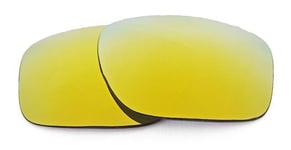 NEW POLARIZED 24K GOLD REPLACEMENT LENS FOR OAKLEY TWO FACE SUNGLASSES