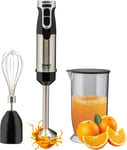 Sensio Home 1000W Super Powerful Hand Blender 3-in-1 Stainless Black 