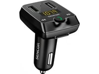 Fm Transmitter Sencor Fm Transmitter Swm 3535 Bt Modulator Bt/Mp3, 2X Usb, Micro Tf/Sd -Swm 3535 Bt